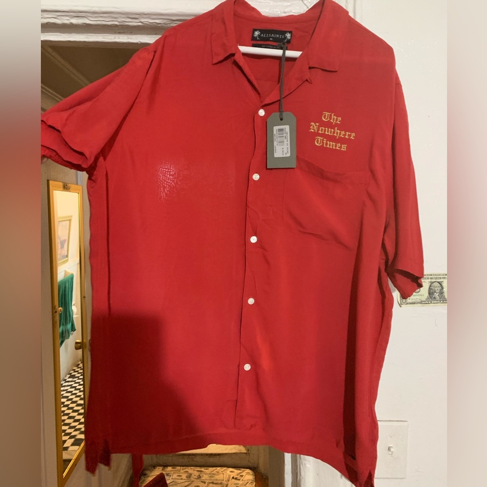 All Saints button down shirt